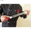 ハム用ナイフ包丁ステンレス30cmスペイン製JamonpriveHamCarvingKnifewithAnti-accidentProtection12-Inch-FlexibleStainlessStealHamSlicingKnifeforSlicingSerrano,Ib?ricoHam&ItalianProsciutto