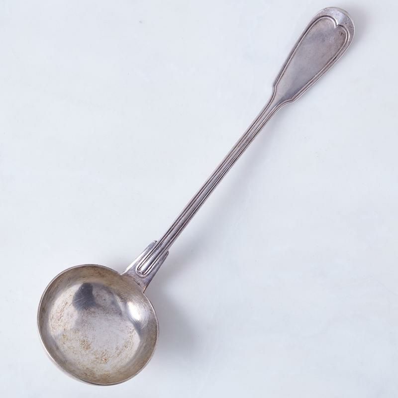 ビンテージレードルお玉フランス製銀メッキVintageFrenchSilverplatedLadle