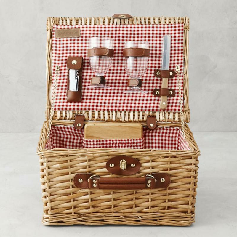 ピクニックバスケットワインチーズセットClassicWine&CheesePicnicBasket