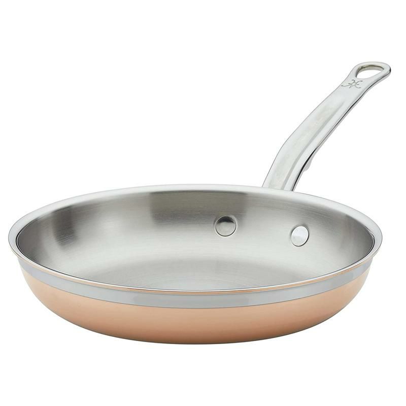 へスタンフライパン22cmコッパーコアカッパー銅Hestan-CopperBondCollection-100%PureCopperSkillet,8.5-Inches