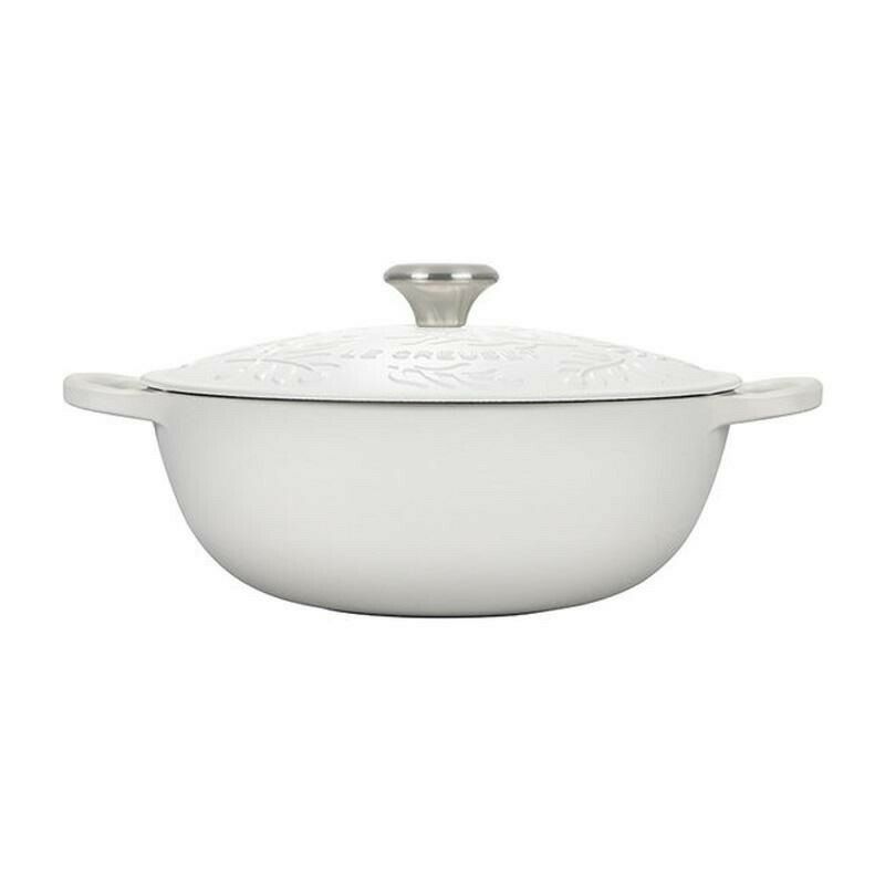 ル・クルーゼ スープポット 6L シグネチャー オリーブブランチ