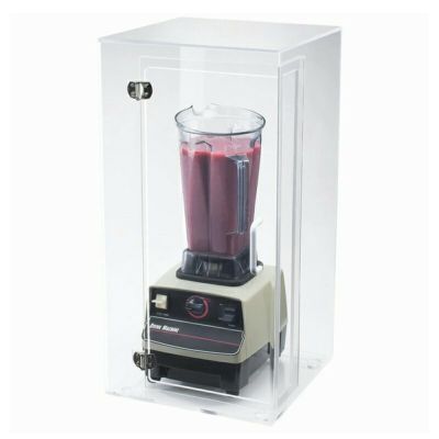ブレンダー用 遮音アクリルケース 消音 騒音軽減 防音ケース ミキサー Cal-Mil 498 Sound Reduction Clear Acrylic Blender Housing