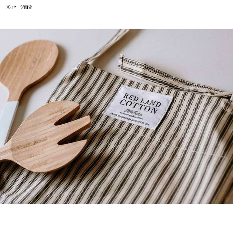 エプロンストライプアメリカ製RedLandCottonTICKINGSTRIPEAPRON