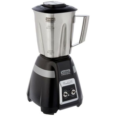 ワーリング ブレンダー ミキサー ステンレスジャー Waring Commercial BB900S 1/2 HP Chrome Bar Blender  with 32-Ounce Stainless Steel Container, 1-Quart 家電 | アルファエスパス