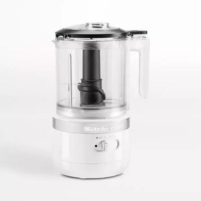 ミニフードチョッパー コードレス 5カップ プロセッサー キッチンエイド KitchenAid White Cordless 5-Cup Mini Food Chopper