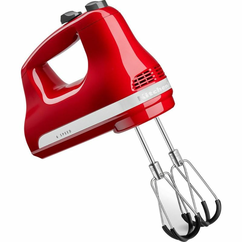 ハンドミキサー6スピードキッチンエイドBPAフリーKitchenAid6SpeedHandMixerwithFlexEdgeBeatersKHM6118家電