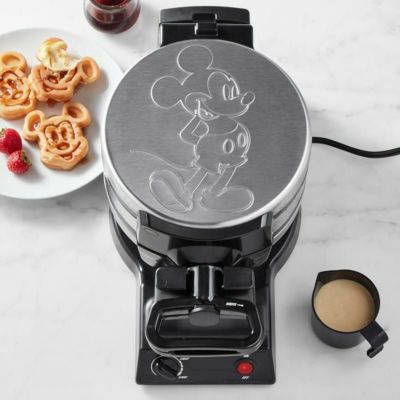 ミッキーマウスワッフルメーカーフリップ式ダブルMickeyMouseDoubleFlipWaffleMaker家電