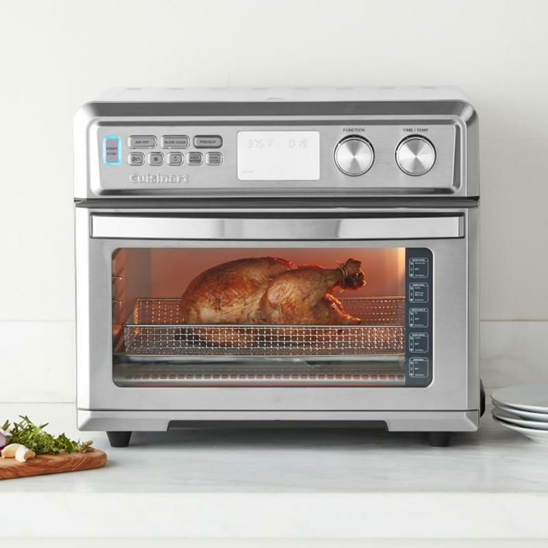 ノンフライヤーデジタルオーブンラージクイジナートCuisinartLargeDigitalAirfryerToasterOvenTOA-95家電