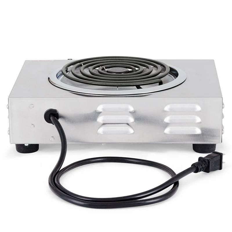 電気コンロ直径20cm1口渦巻きCadcoCSR-3T14"ElectricHotplatew/(1)Burner&InfiniteControls,120v家電