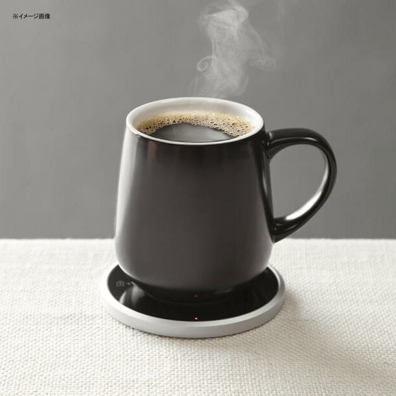 ヒーティングセラミックマグ350mlマグウォーマー保温コースタースマホ充電器Qi対応UiSelf-HeatingCeramicMug&Charger家電