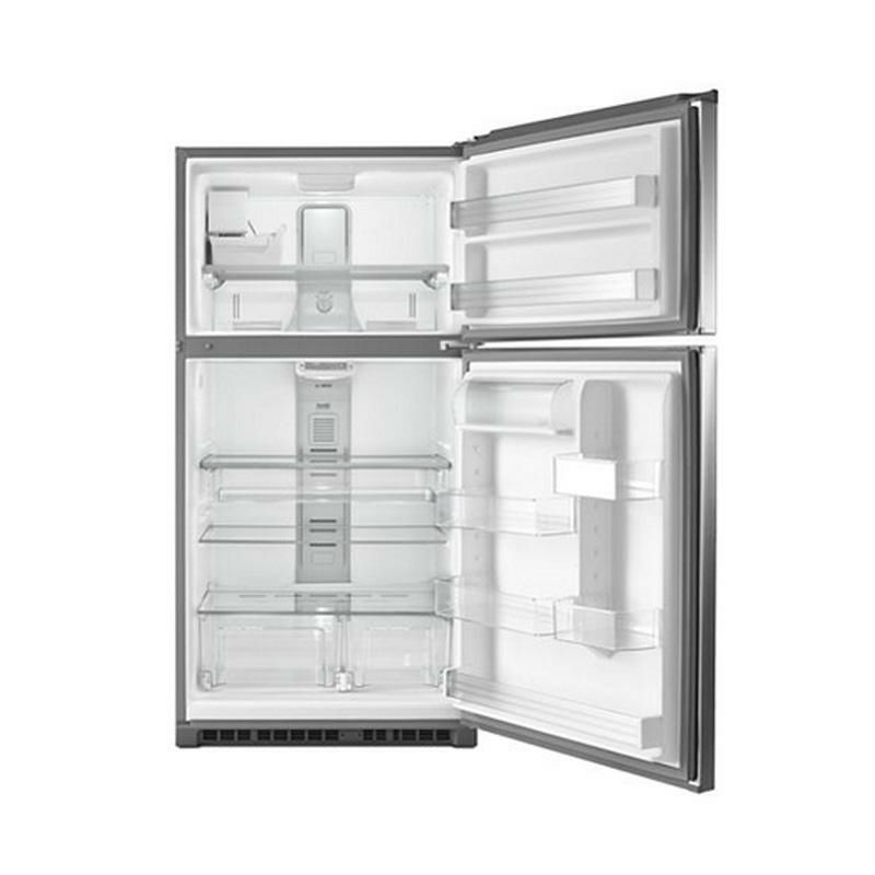 冷蔵庫冷凍庫2ドアステンレス595L33-INCHWIDETOPFREEZERREFRIGERATORWITHEVENAIRCOOLINGTOWER-21CU.FT.家電