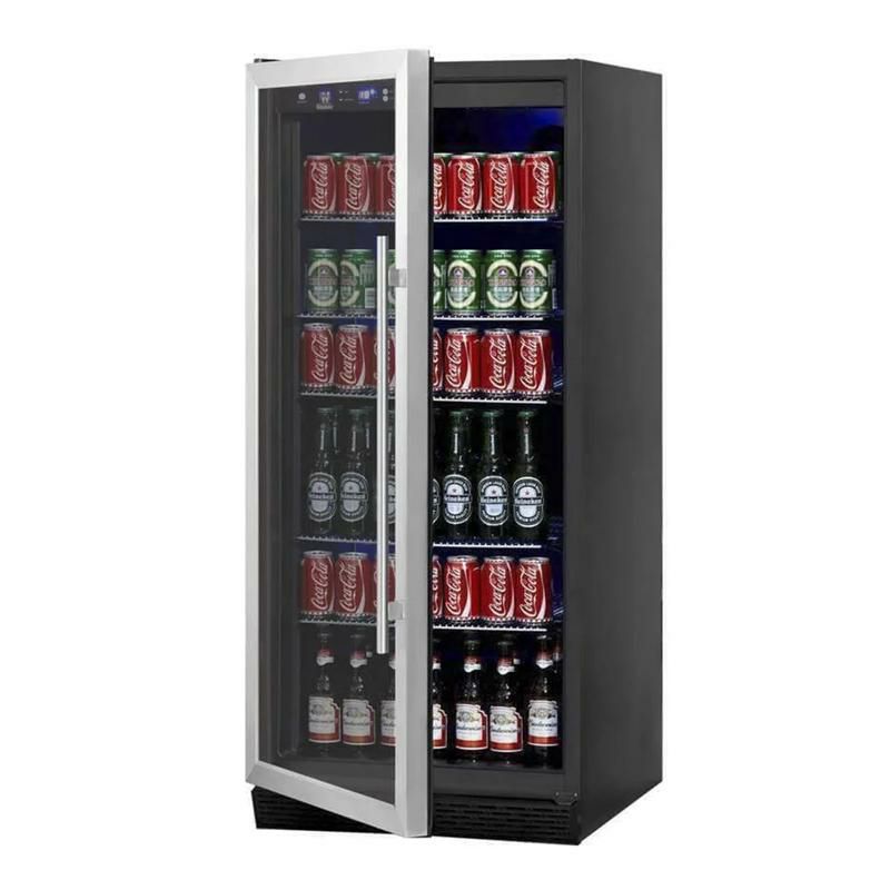 冷蔵庫308L484缶ガラスドアキングスボトルKingsbottle56"TallBeverageFridgeCenterFreestandingKBU100BX家電【代引不可】