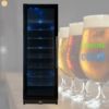 冷蔵庫405L625缶高さ183cmガラスドアブラックキングスボトルKingsbottle72
