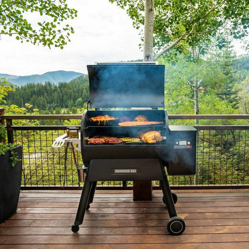 休日 ペレットグリル 燻製機 デジタル スモーカー PID Camp Chef PG24MZG SmokePro Slide Smoker with  Fol