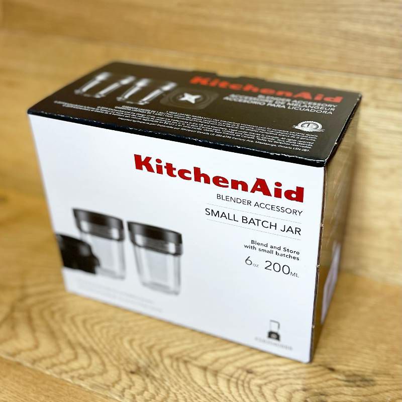 キッチンエイドブレンダーミキサー用コンテナ177ml2個セットブレード付パーツKitchenAidKSB2040BBBK150andK4006-oz.SmallBatchJarBlenderExpansionPack