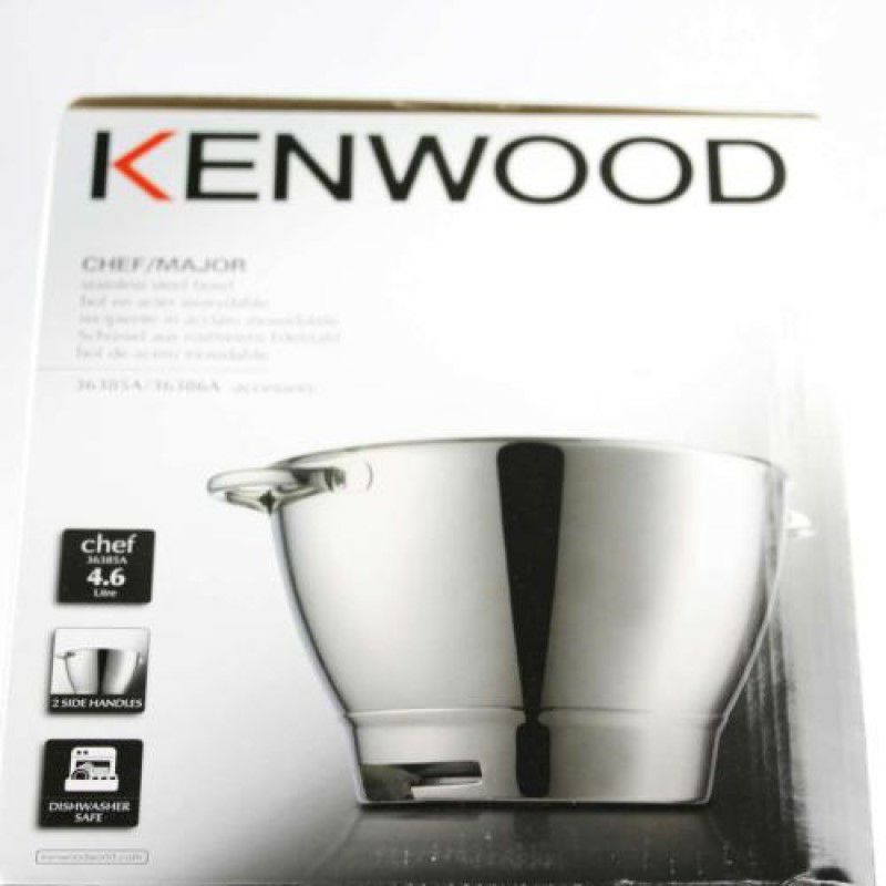 ケンウッドデロンギスタンドミキサー用ステンレスボウルパーツ部品DelonghiKenwood5QtStainlessSteelBowlAW36385B01