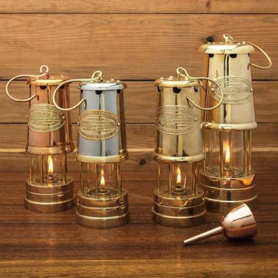 オイルランプ ブラス Garrett Wade Beautiful Table-Top And Hanging Oil Lamps