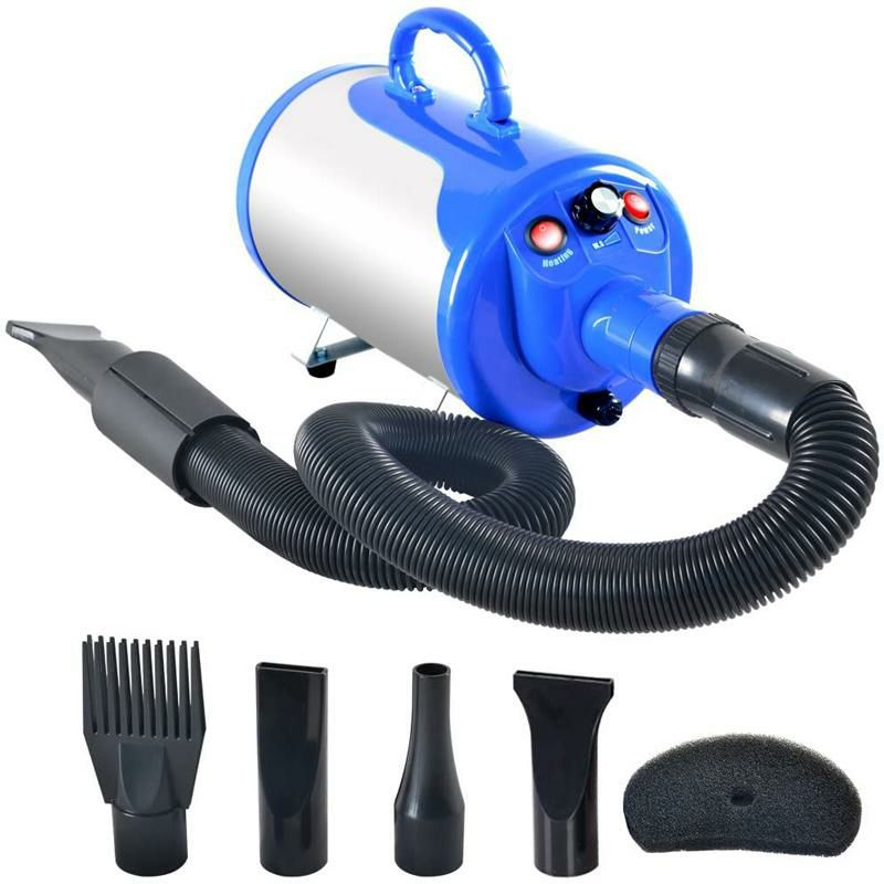 ペット用ドライヤードッググルーミング風量調整温風可SHELANDY3.2HPSteplessAdjustableSpeedPetHairForceDryerDogGroomingBlowerwithHeater家電