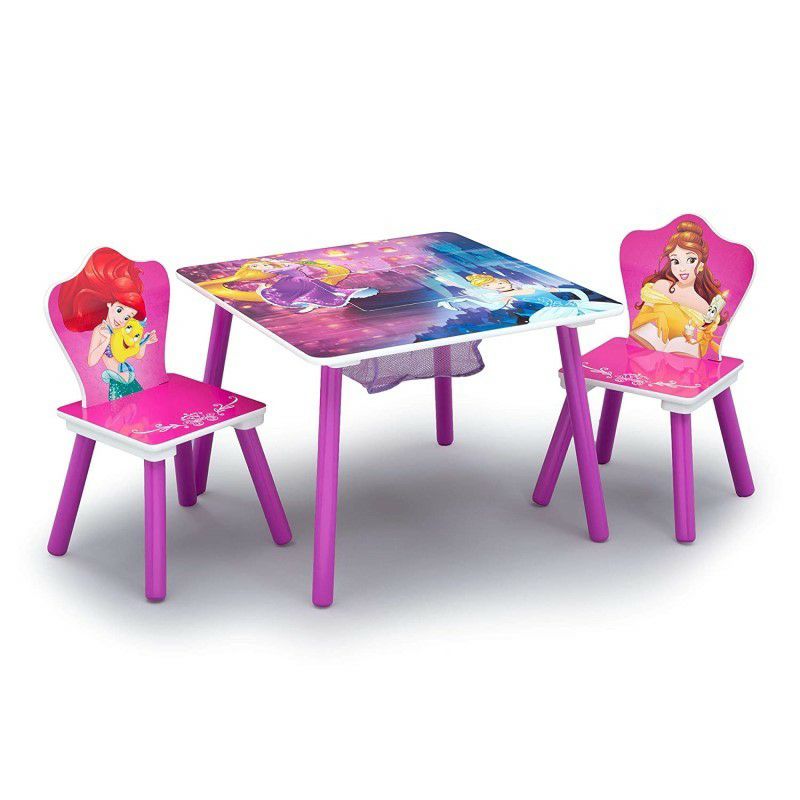 子供用テーブルチェアー収納付きディズニー椅子幼児DeltaChildrenDisneyKidsTableandChairSetWithStorage