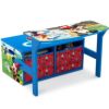 子供用机チェアーベンチ収納付きディズニー椅子幼児一台二役DeltaChildrenKidsConvertibleActivityBench