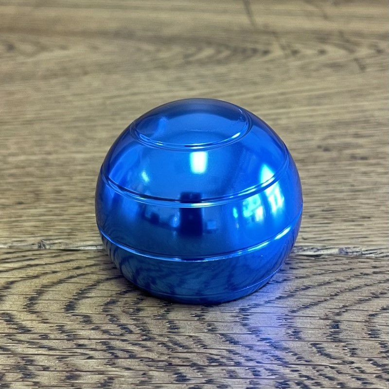 ストレスボール回る回転金属製子供大人スピナーKineticSpinningDeskToyBall,MetalStressBallforAdultsAnxiety,ADHDOpticalIllusionFidgetSpinnerToysforAdultsKids