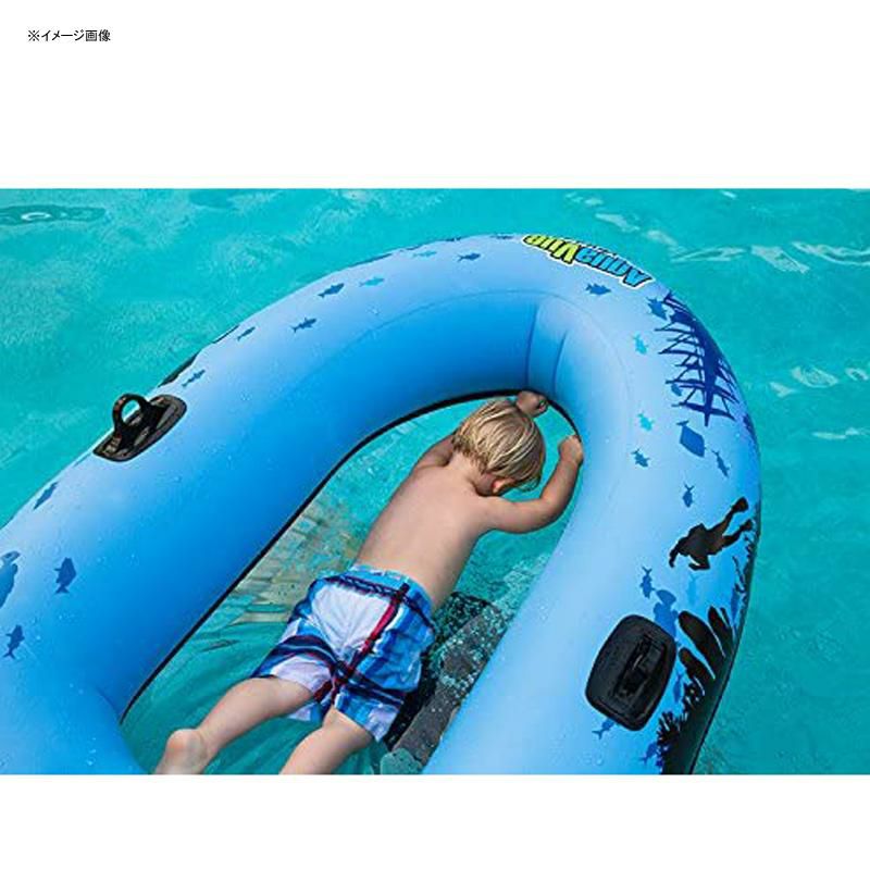 底が見える透明ボートプール水遊びSiecoDesignAQUAVUEVoyager,ClearBottomInflatableRaft,forKidsandAdults