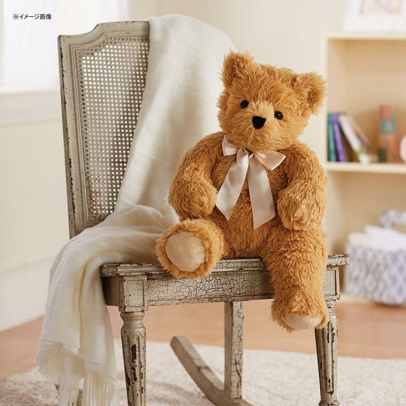 柔らかいクマぬいぐるみ51cmバーモントテディベアリサイクル素材VermontTeddyBear20"World'sSoftestBear