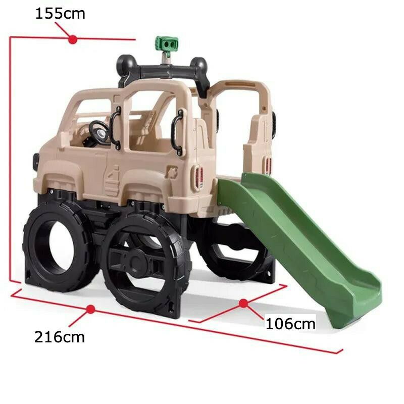 トラック型遊具サファリStep2SafariTruckClimber