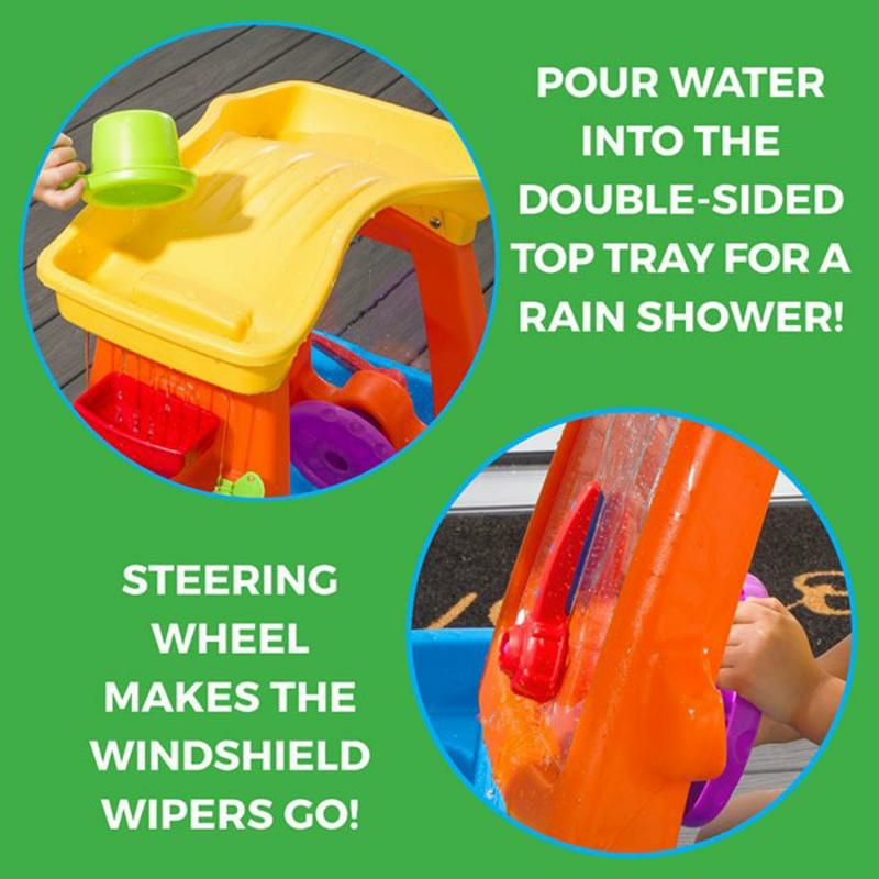 水遊び洗車ごっこ遊具アメリカ製Step2CarWashSplashCenter