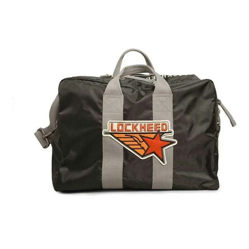 ロッキード・マーティンバッグスカンクアメリカブラック黒RedCanoeLockheedMartinSkunkWorksKitBag