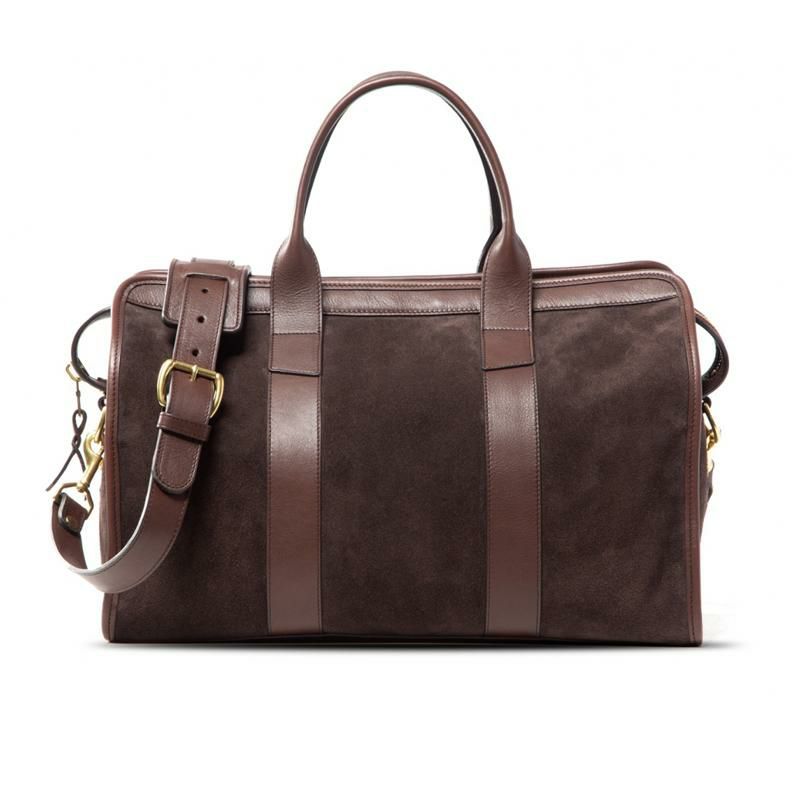 トラベルダッフルバッグスエードレザーかばんアメリカ製FrankCleggleatherworksSMALLTRAVELDUFFLE