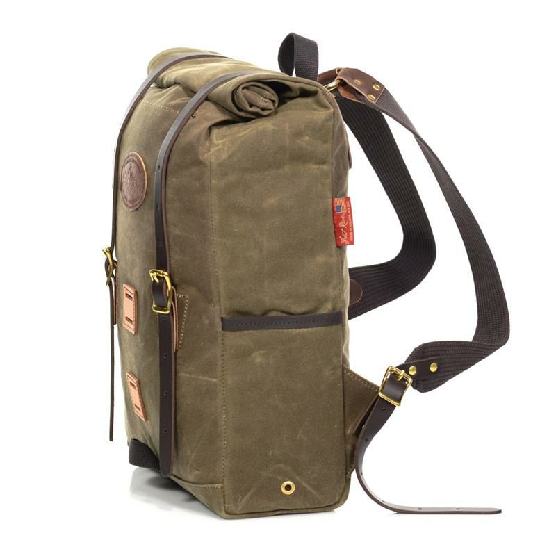 デイパックロールトップバッグワックスキャンバスアメリカ製FrostRiverARROWHEADTRAILROLLTOPDAYPACK