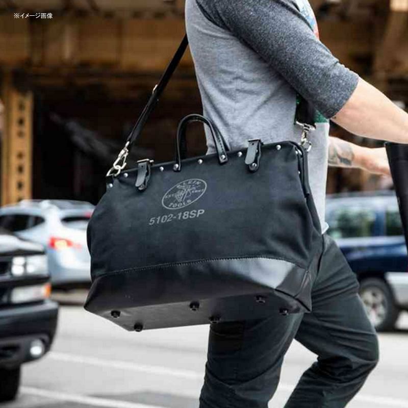 デラックスキャンバスバッグ名入れ25LブラックDeluxeCanvasBag,18-InchBlackPersonalizedAuthenticKleinTools