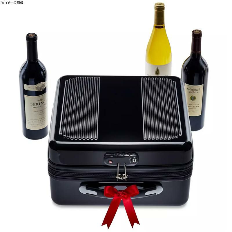 ボトル用トラベルケースワインビン持ち運びWineEnthusiastVinoVoyage3-BottleTravelCase