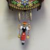 ミニ壁掛け時計ドイツ製からくり時計風ウォールクロック16cmブランコEngstlerBattery-operatedClock144SQ