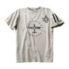 P-51マスタングTシャツノースアメリカン戦闘機グレーRedCanoeNorthAmericanMustangT-Shirt