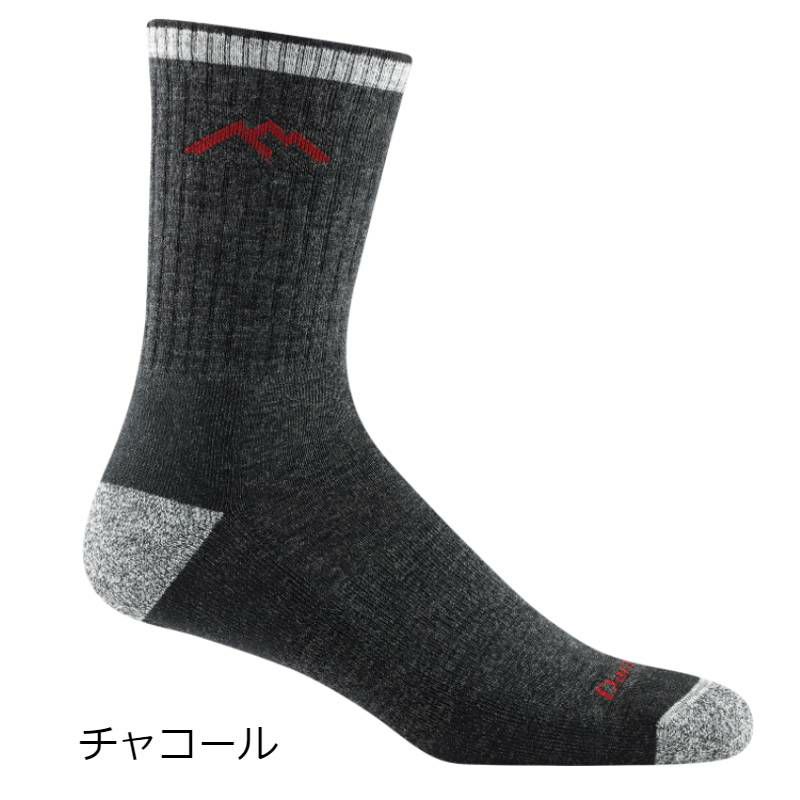 靴下メンズハイキングソックス男性用アメリカ製DarnToughMEN'SHIKERMICROCREWMIDWEIGHTHIKINGSOCK