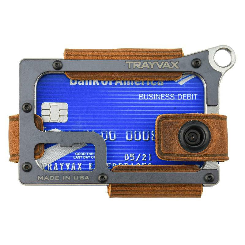 カードケース財布RFIDレザー革アメリカ製trayvaxCONTOURWALLET
