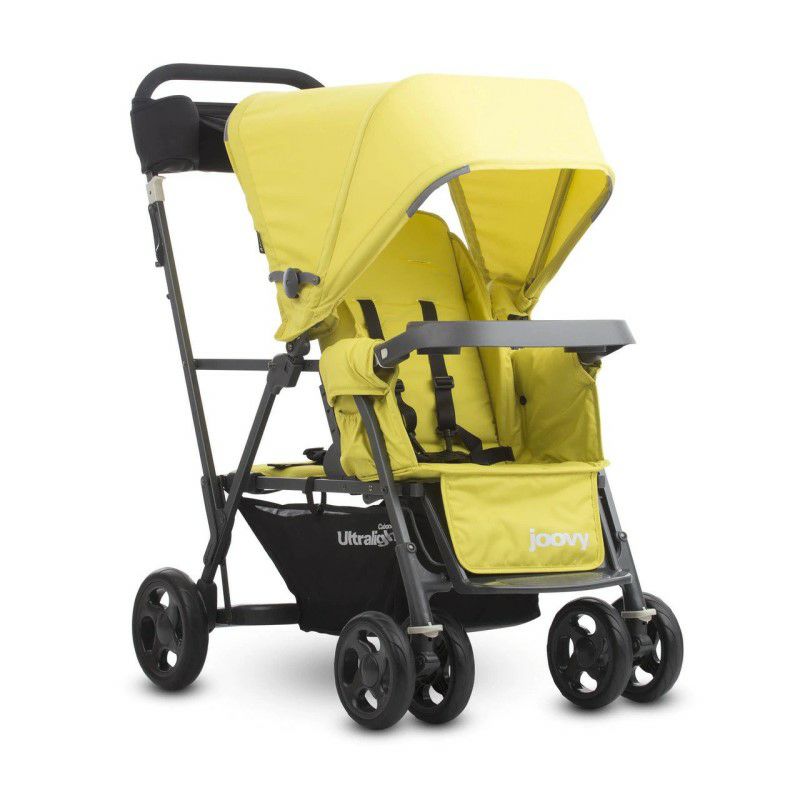 ベビーカー ジュービー カブース ウルトラライト ダブルタンデム 2人用 最大40kgまで 立つ 座る ベンチ Joovy Caboose  Ultralight Sit And Stand Tandem Double Stroller | アルファエスパス