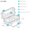 保護ケース防水耐摩耗耐衝撃ペリカン3サイズアウトドアPelicanPersonalUtilityRuckCase3Size