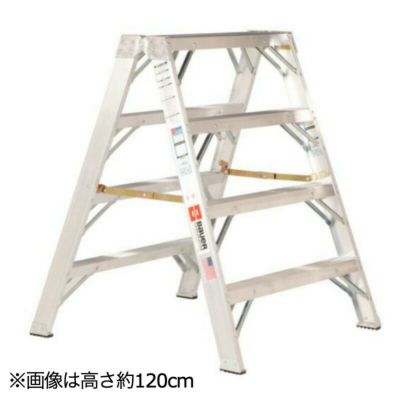 ステップラダー60cm踏み台136kgまでアルミBauer2′Aluminum200Series2-WaySawhorse?Type1A300lb.Rated