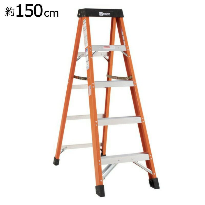 ステップラダー60cm踏み台136kgまでファイバーグラスBauer2′Fiberglass304SeriesStepladder?Type1A300lb.Rated