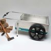 ガーデンカートステンレス台車アメリカ製GarrettWadeUSAMadeFoldableSturdyGardenCart