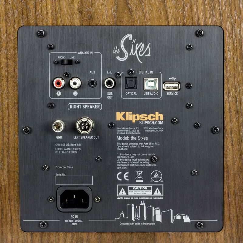 クリプシュワイヤレススピーカーTheSixesヘリテージワイヤレスシリーズKlipschTHESIXESPOWEREDSPEAKERS