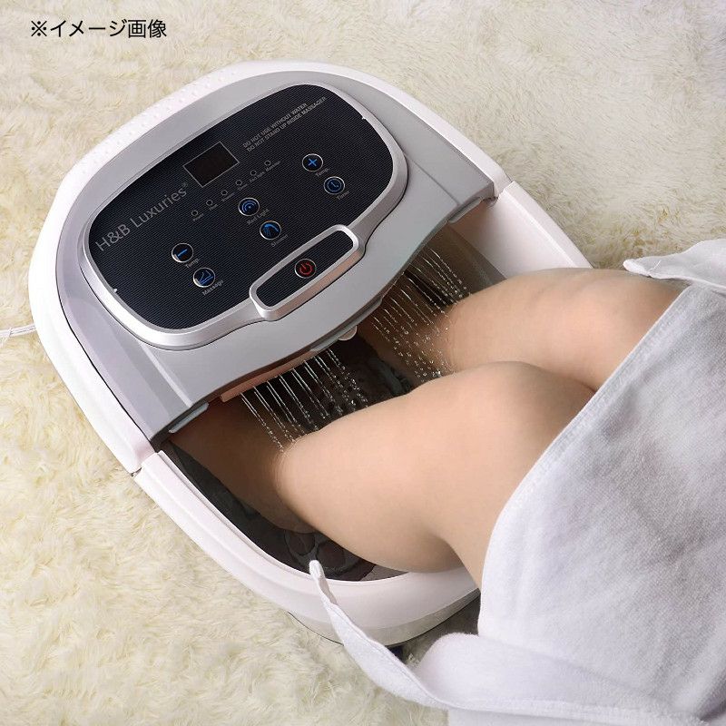 フットバス温度調節マッサージ電動ローラーバブルフットスパACEVIVIFootSpaBathMassagerwithHeatandMassageandBubbleJets家電