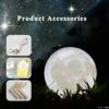 ムーンランプ月充電式ライトMydethunMoonLampMoonLightNightLightforKidsGiftforWomenUSBChargingandTouchControlBrightnessWarmandCoolWhiteLunarLamp(5.9inch)