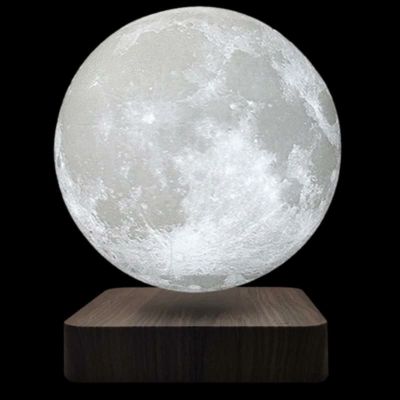 ムーンランプ 月 浮く 回転 色が変わる ライト 直径14cm LOONA LAMP 家電