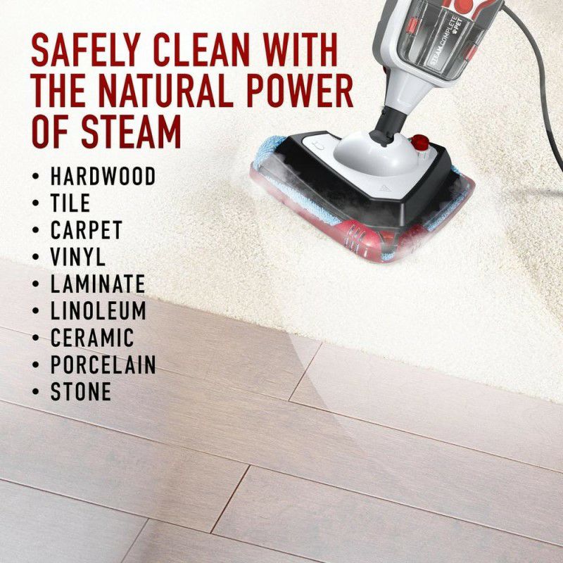 スチームモップクリーナースティックハンディスチーマーHOOVERSteamCompletePetSteamMop,HardFloorSteamCleaner