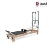 ピラティスリフォーマーウッドBASISYSTEMSWOODPILATESREFORMERWITHHALF-TRAPEZETOWER