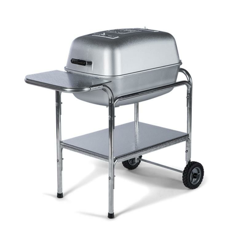 グリルスモーカー燻製カートアウトドアPKTHEORIGINALPKGRILL&SMOKER-CLASSICSILVER